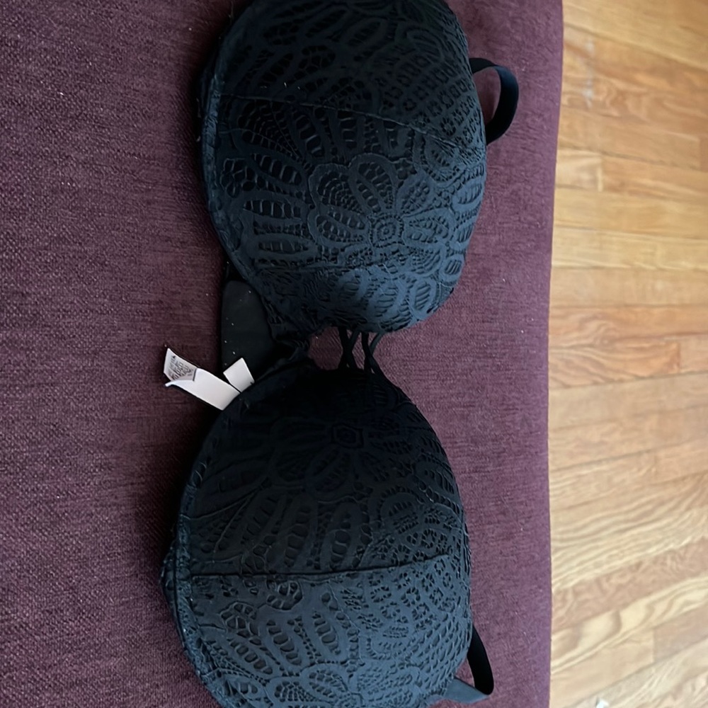 Victoria Secret Dream Angels Push-Up Bra 36 DD Black